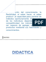 Tema de Presentación: Didáctica