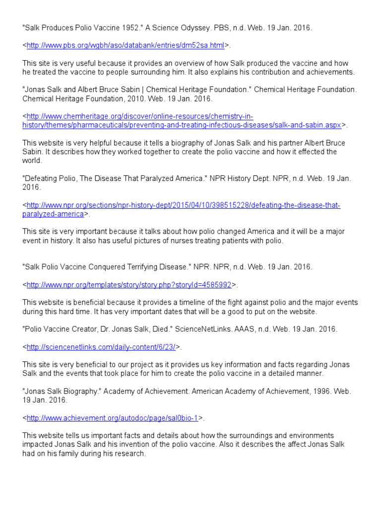 Annotated bibliography vaccinations 07 picture