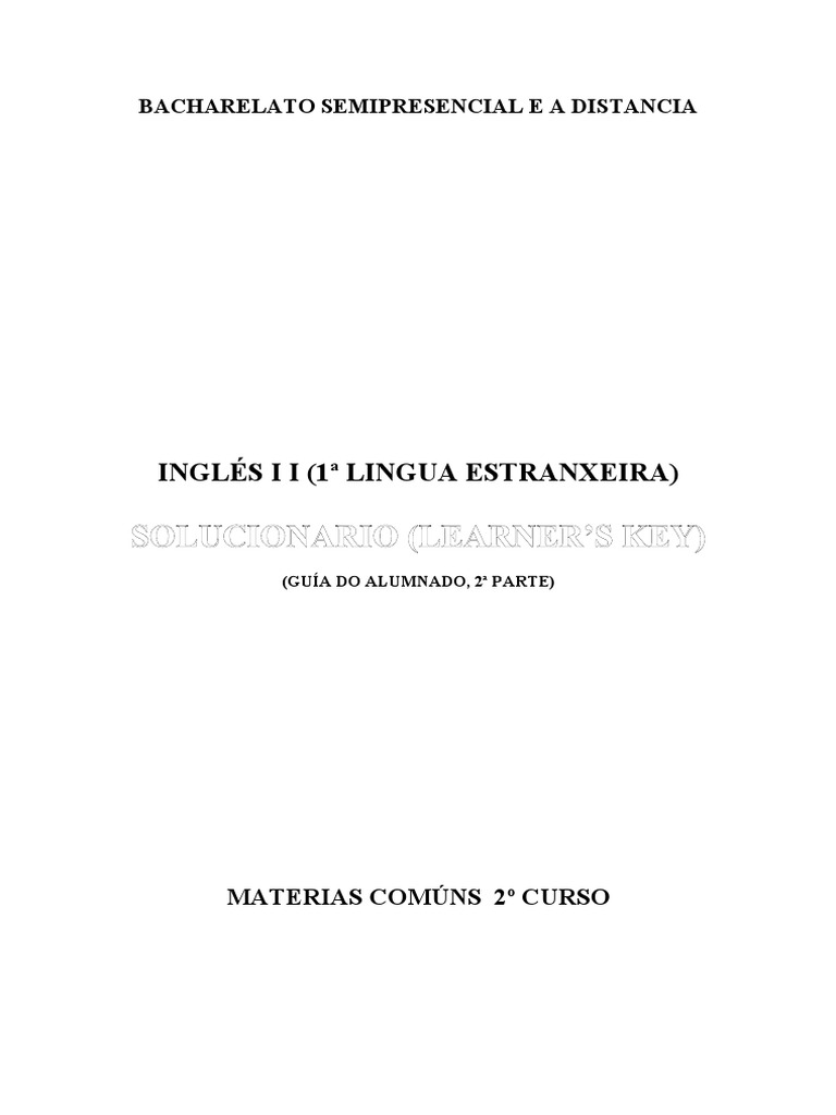 Grammar English | PDF | Cohabitación | Infección