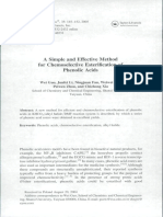 A Simple Method and Chemselective of Phenol Ester