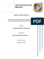 Proyecto Evaluación de Proyectos de Inversión