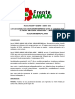 Resolución Nro 10 Lima Metropolitana