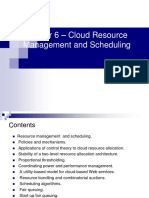 Cloud Resource Management and Scheduling