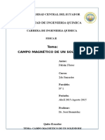 Campo Magnetico de Un Solenoide