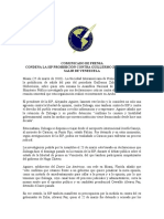 Sociedad Interamericana de Prensa (SIP) condena prohibición contra Guillermo Zuloaga para salir de Venezuela