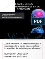 Papel de Los Neurotransmisores en La Depresión