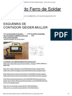 Esquemas de Contador Geiger-Muller - Confraria Do Ferro de Soldar