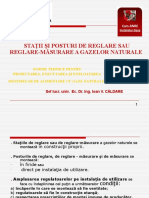 Staţii Şi Posturi de Reglare Sau Reglare-Măsurare A Gazelor Naturale