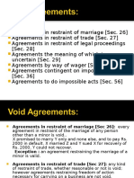 Void Agreements