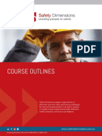 SafetyDimensions AllCourseOutxlines