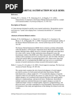 Self Measures For Love and Compassion Research MARITAL SATISFACTION