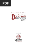 Bretton Woods 2015 White Paper