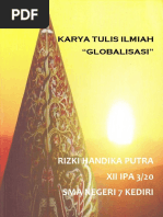 Karya Ilmiah Globalisasi