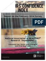 Realtors Confidence Index