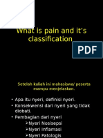 What Is Pain and Classification of Pain - AHT - 26 Februari 2014