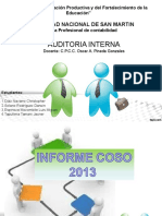 Informe Coso 2013