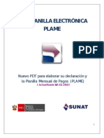 PDT Planilla Electrónica PLAME