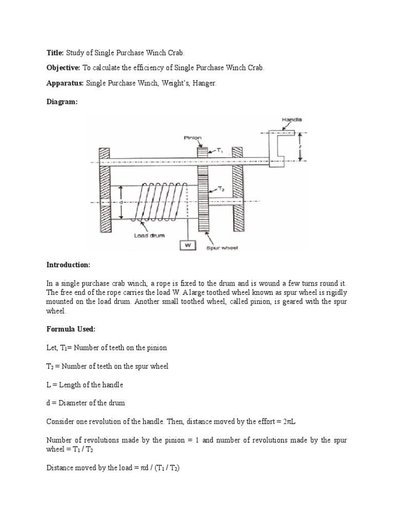 To Calculate the Efficiency Of | Gear | Mechanics