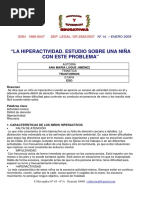 Estudio de Caso La Hiperactividad
