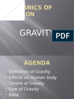 Mechanics of Gravity: Centre of Gravity, Line of Gravity and Base