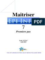 1ER  PAS EPI INFO 7