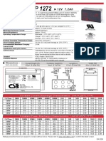 CSB 12V 7.2A  1272