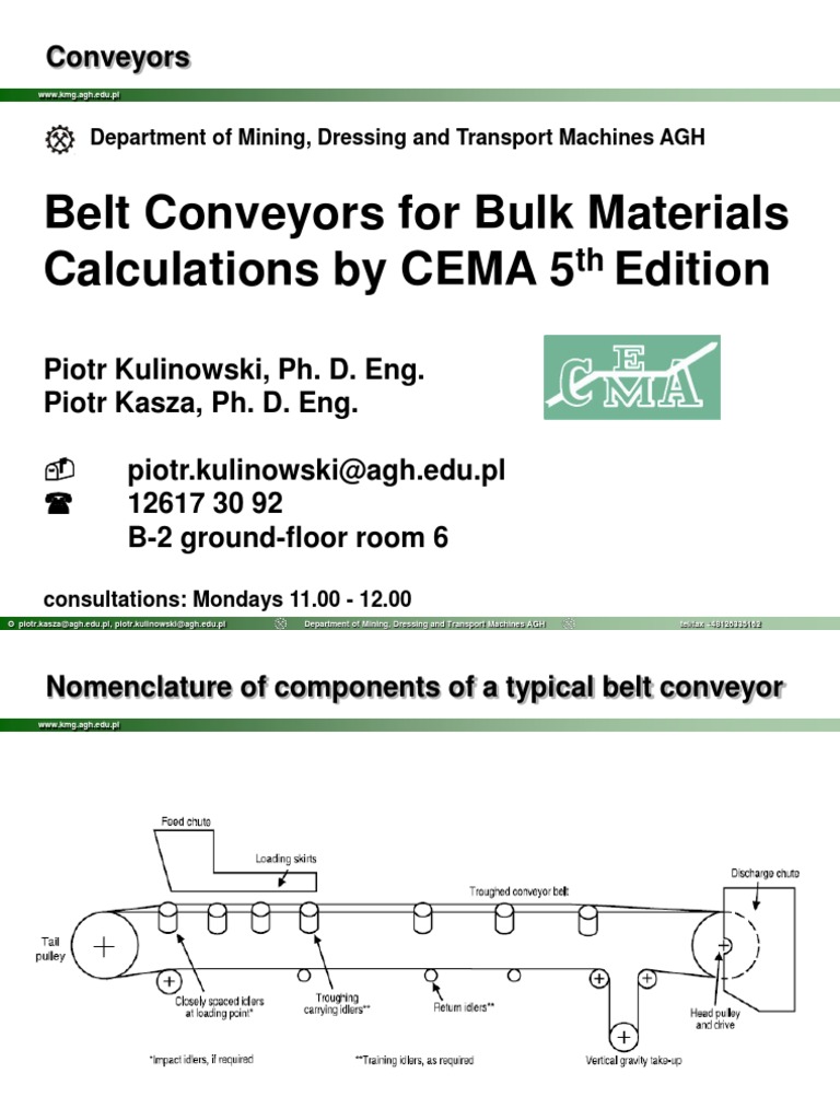 Calculation CEMA 5 - Parte1 | PDF
