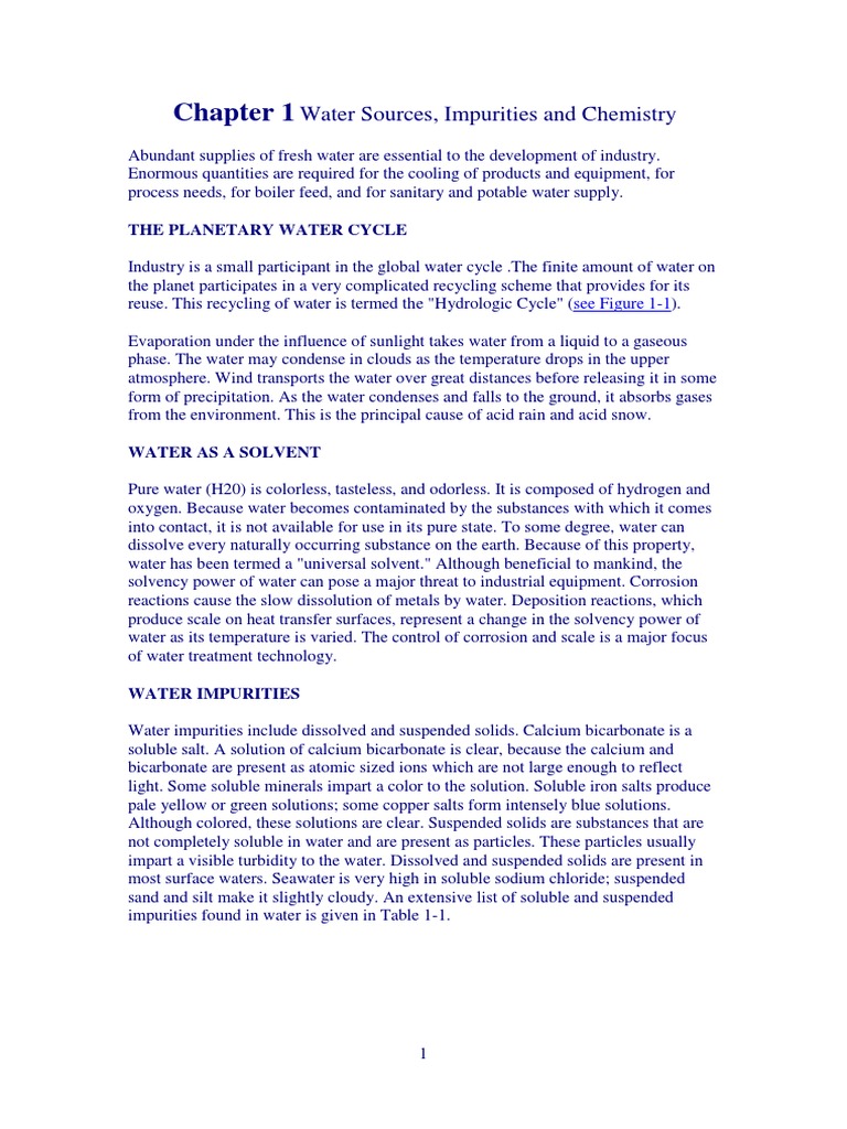 GE Book Water Treatment Properties Of Water Ph