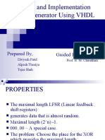 PRBS Generator Using VHDL Final