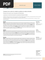 A Pessoa Como Centro Do Cuidado Na Prática Do Médico de Família