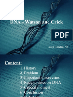 DNA - Watson and Crick: Josip Rešetar, N3