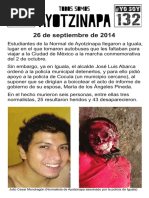 Ayotzinapa primeros dos meses