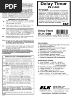 Delay Timer: Economical Time Delay Relay Module