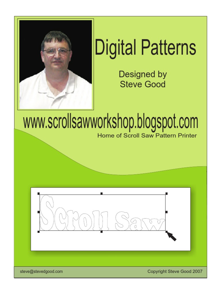 Free Scroll Saw Patterns by Steve Good | PDF | Art