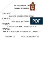 Pedagogía Del Oprimido