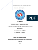 Download ANALISA SISTEM INFORMASI ABSENSI KARYAWANpdf by asri SN296359731 doc pdf