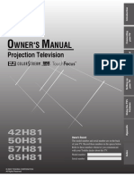 Toshiba 42H81 Owner'sManual