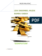 Alat Muzik Ensembel Muzik Bambu Sabah-2