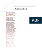 Tudor Arghezi Poezii A Fost..., Abece, Adam Si Eva, April, Arheologie