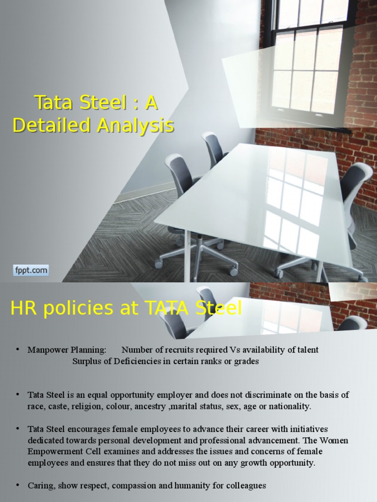 Integrated - Tata Steel Case | PDF | Strategic Management | Employment