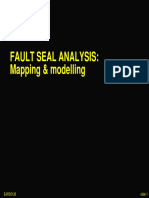 Fault Seal Analysis: Mapping & Modelling: EARS5136 Slide 1