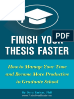 Finish Your Thesis Faster Dora Farkas PhD New