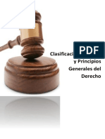 Clasificacion, Fuentes y Principios Generales Del Derecho