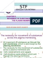 Sekolah Tun Fatimah: Movement of Substance Across The Plasma Membrane