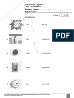 L3 Worksheets U1