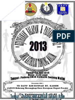 Buku Program Kejohanan Padang Dan Balapan 2013