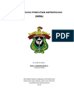 Download METODOLOGI PENELITIAN ANTROPOLOGI by anantosbi SN296381748 doc pdf