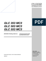 GLC 353 MC3 GLC 503 MC3 GLC 553 MC3: MIG/MAG Welding Machine
