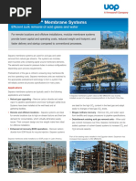 Uop Separex Membrane Systems Brochure