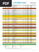 Atp Calendar 2016 2017 2018